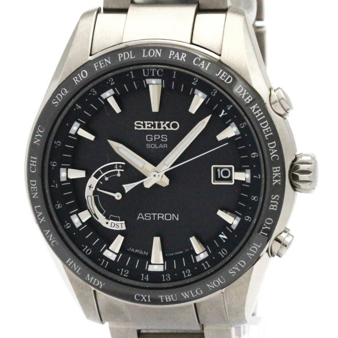SEIKO Astron SBXB085 GPS Solar Mens Watch 8X22-0AG0 Polished (1 of 9)