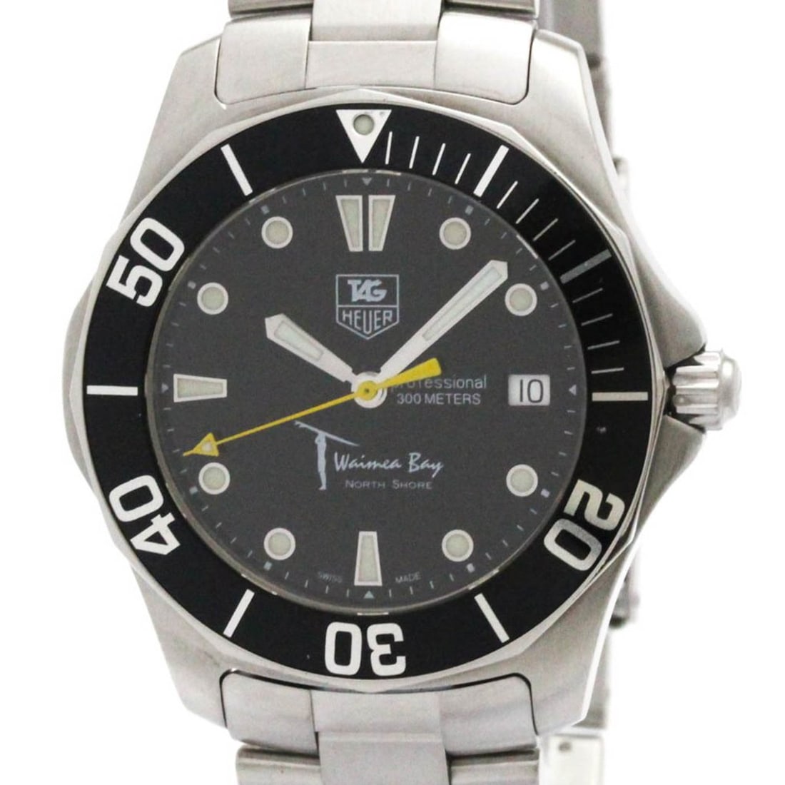 TAG HEUER Aquaracer Waimea Bay LTD Edition Mens Watch WAB1113 Polished (1 of 8)