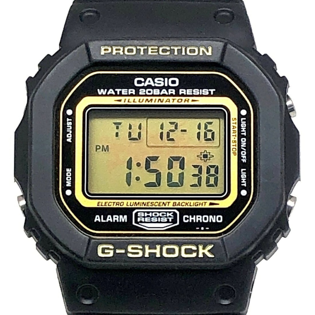 G-SHOCK CASIO Watch DW-056GM-9 GOLD DEFENDER Gold Defender Square Black Blue Dragon Released March (1 of 10)