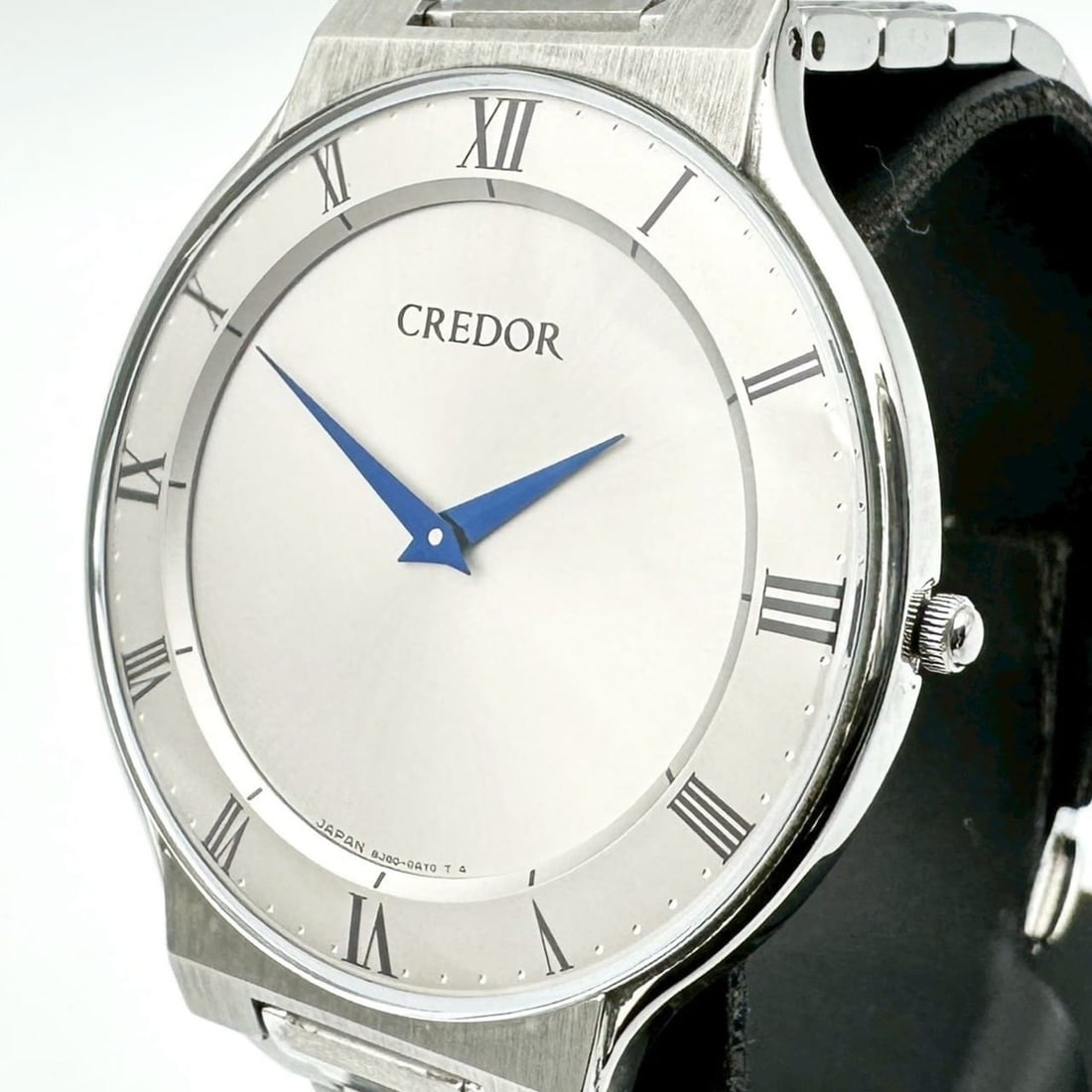 SEIKO GCAT985/8J80-0AM0 Credor Men's Quartz Watch, Stainless Steel, Silver (1 of 11)