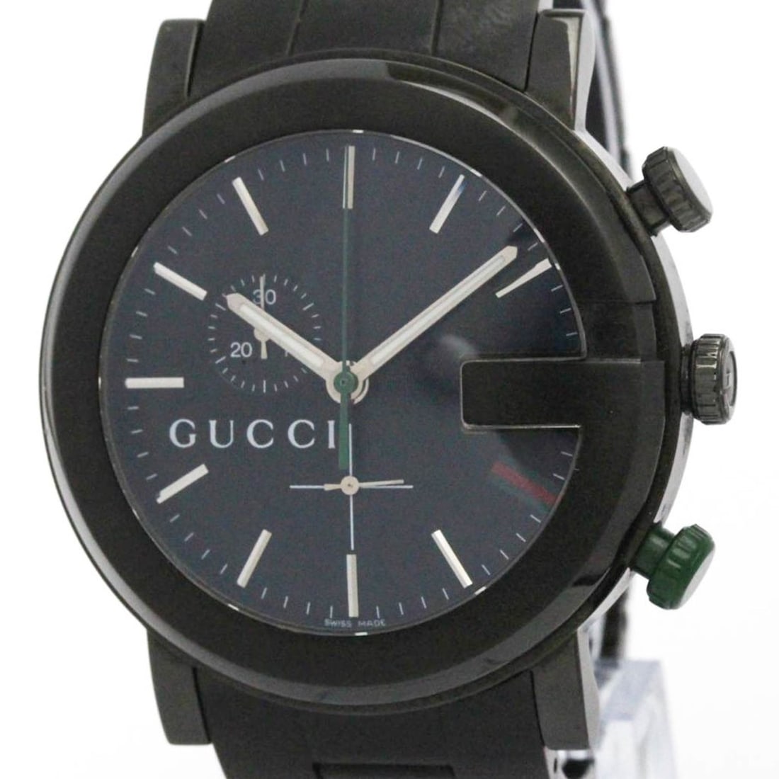 GUCCI G-Chrono Stainless Steel Quartz Mens Watch YA101331 (1 of 8)