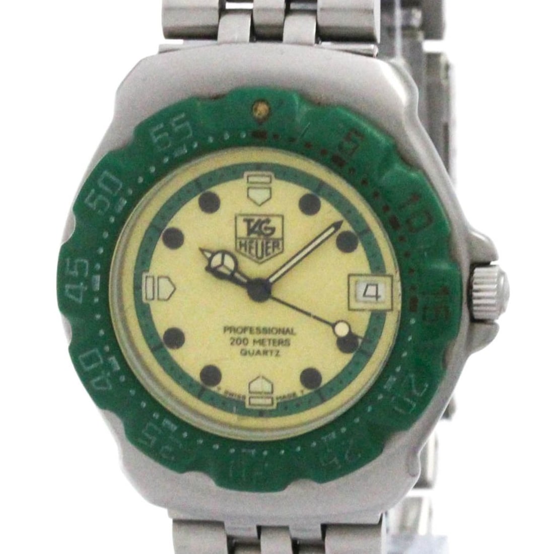 TAG HEUER Formula 1 Quartz Stainless Steel Quartz Unisex Sport 372.513: --- Catalog ---Category: SizeCase Diameter: 35mm / 1.38''Category: DesignType: WristwatchStyle: SportGender: UnisexColor (Dial): IvoryMaterial (Band): Stainless steelMaterial (Case): Stainless steelCa