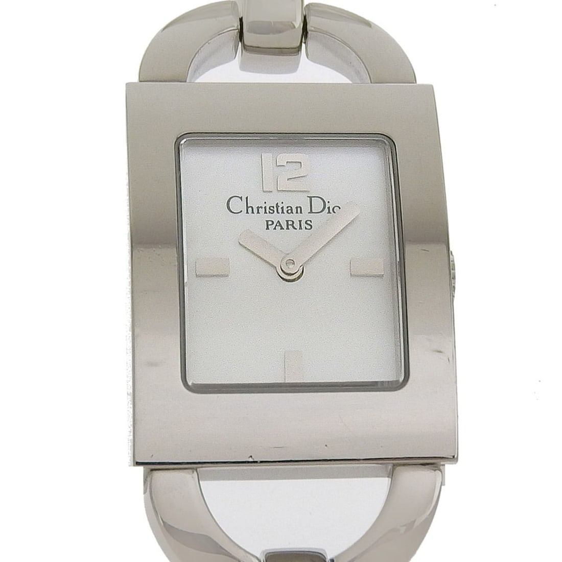 Dior Maris Watch D78-109, Stainless Steel, Quartz, Analog Display, White Shell Dial, Women's: --- Catalog ---Category: SizeWrist Size: 14.5cm / 5.7''Case Diameter: 40.5mm / 1.59''Category: DesignType: WristwatchGender: WomenDisplay: AnalogColor (Dial): White shellMaterial (Band): Stainless ste
