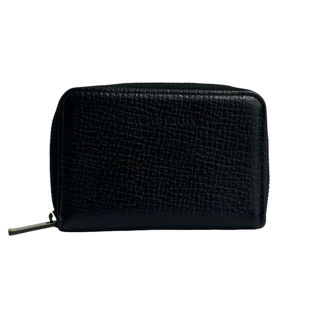 BURBERRY Nova Check Leather Round Zip Coin Case, Black, 71960: --- Catalog ---Category: SizeSize (HxWxD): 7cm x 10cm x 2cm / 2.75'' x 3.93'' x 0.78''Category: DesignType: Coin purse/coin caseColor: BlackGender: WomenMaterial: Leather Category: GeneralBrand: Burbe