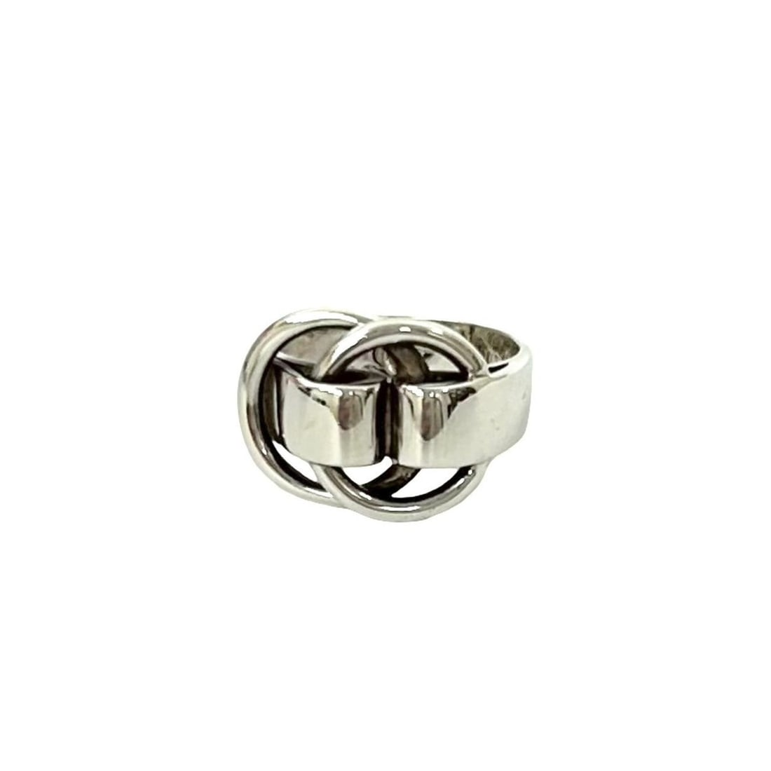 HERMES Desanneaux Ring, 925 Sterling Silver, Size 10, Women's Accessory, 70821: --- Catalog ---Category: SizeJP Size: 10US Size: 5.5Category: DesignType: Band ringColor: SilverGender: WomenMaterial: Silver 925Category: GeneralBrand: Hermes--- Item List ---Section: ConditionRankin
