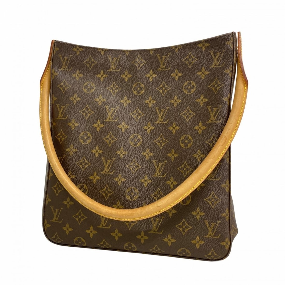 Louis Vuitton Monogram Looping GM Shoulder Bag M51145 Brown Women's (1 of 11)