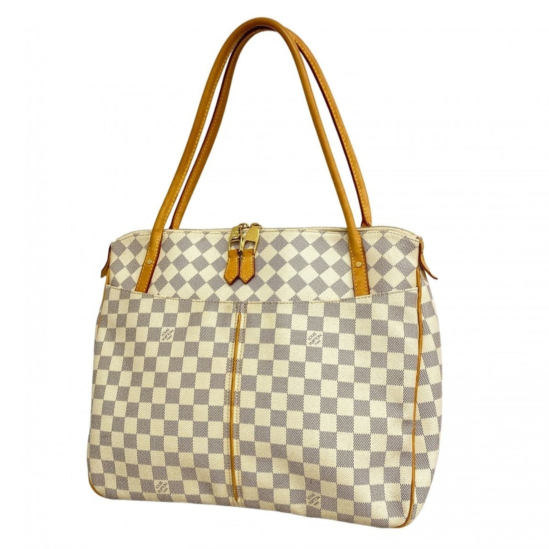 Louis Vuitton Damier Azur Figerie GM Tote Bag N41175 White Women's: --- Catalog ---Category: SizeSize (HxWxD): 32cm x 35.5cm x 16cm / 12.59'' x 13.97'' x 6.29''Category: DesignType: Tote bagColor: WhiteGender: WomenCategory: GeneralMPN: N41175Brand: Louis Vuitton--- I