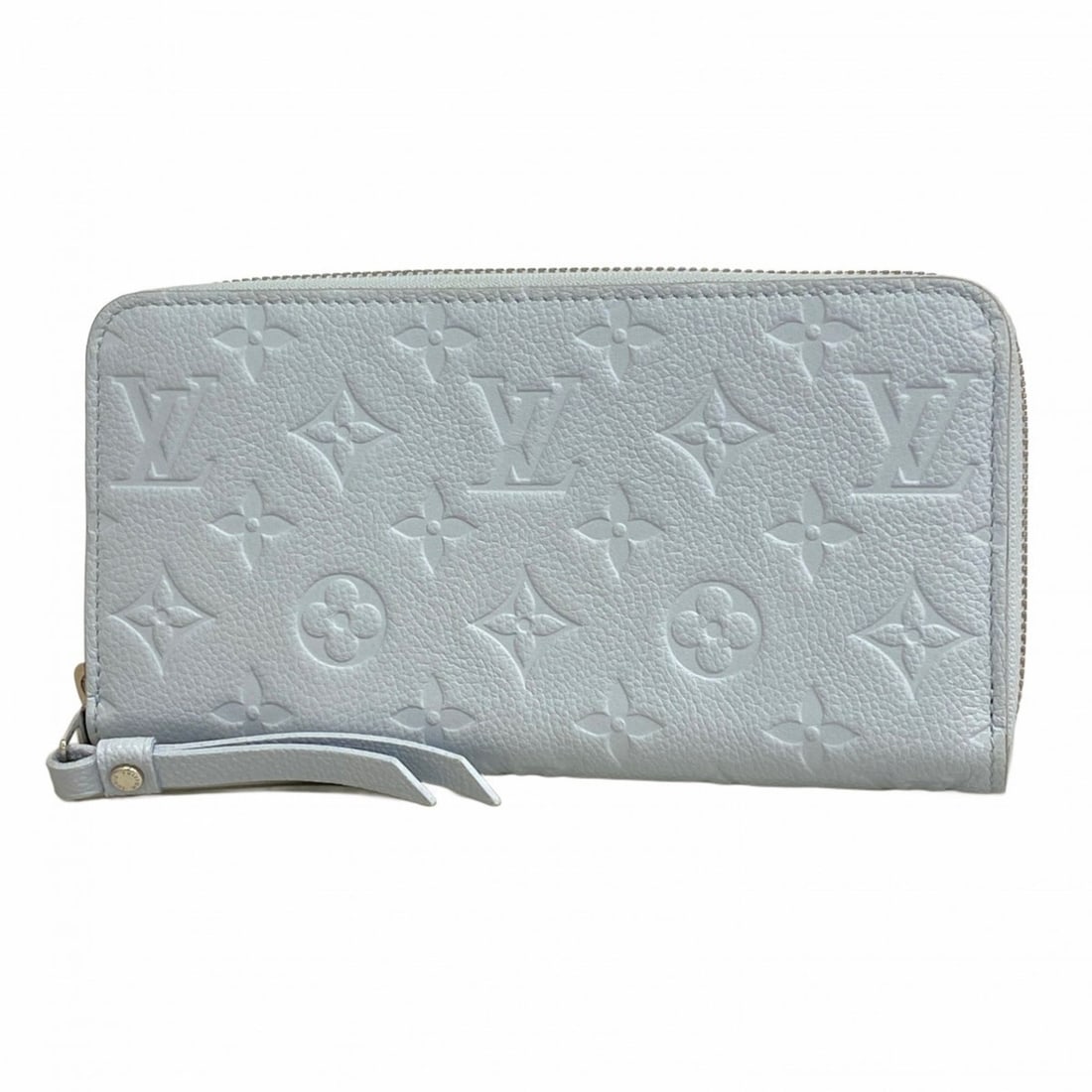 Louis Vuitton Monogram Empreinte Zippy Wallet M11969 Washed Blue Women's: --- Catalog ---Category: SizeSize (HxWxD): 10.5cm x 19.5cm x 2.5cm / 4.13'' x 7.67'' x 0.98''Category: DesignType: Long wallet (bi-fold)Color: BlueGender: WomenCategory: GeneralMPN: M11969Brand: Louis