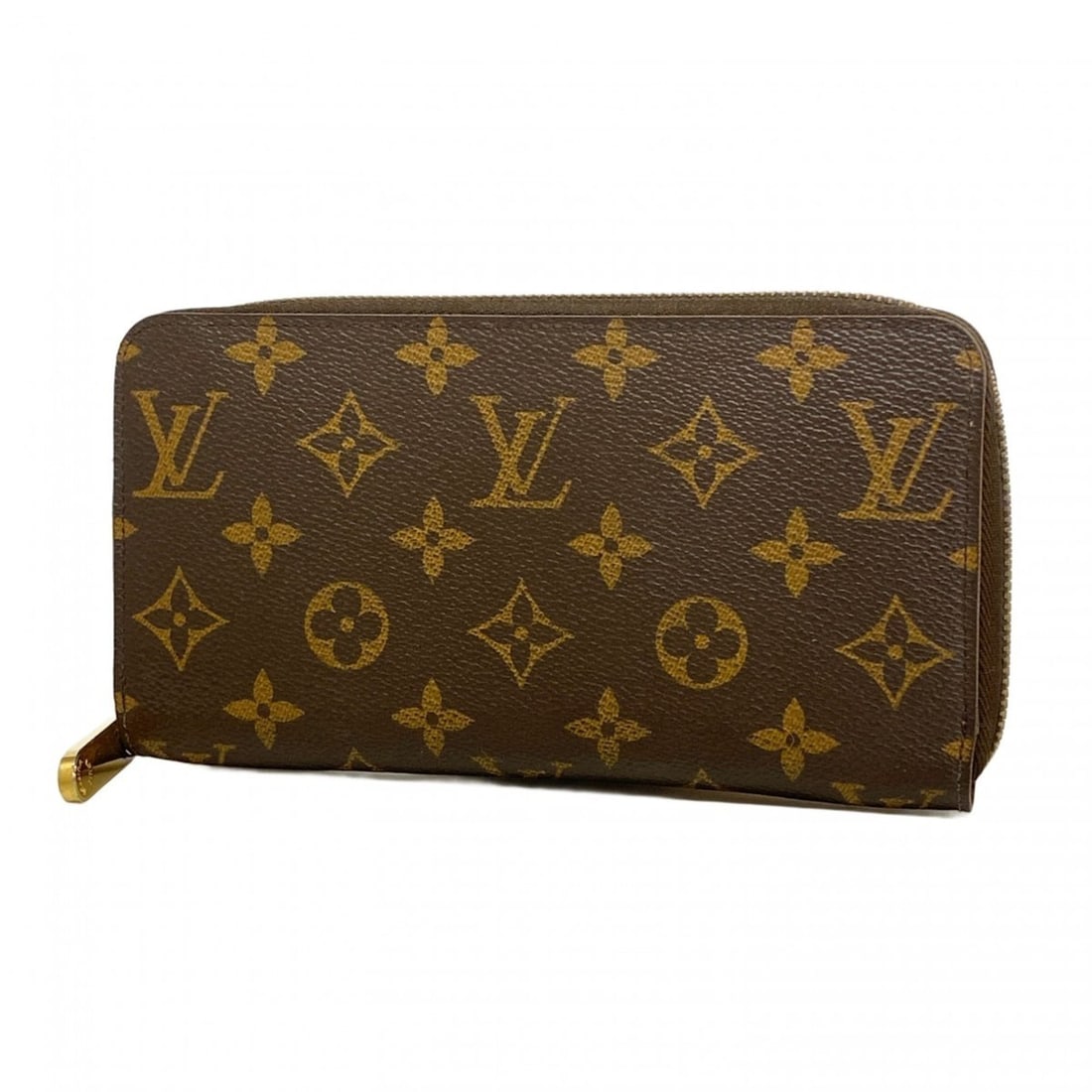 Louis Vuitton Monogram Zippy Wallet M60017 Brown Men's and Women's (1 of 16)