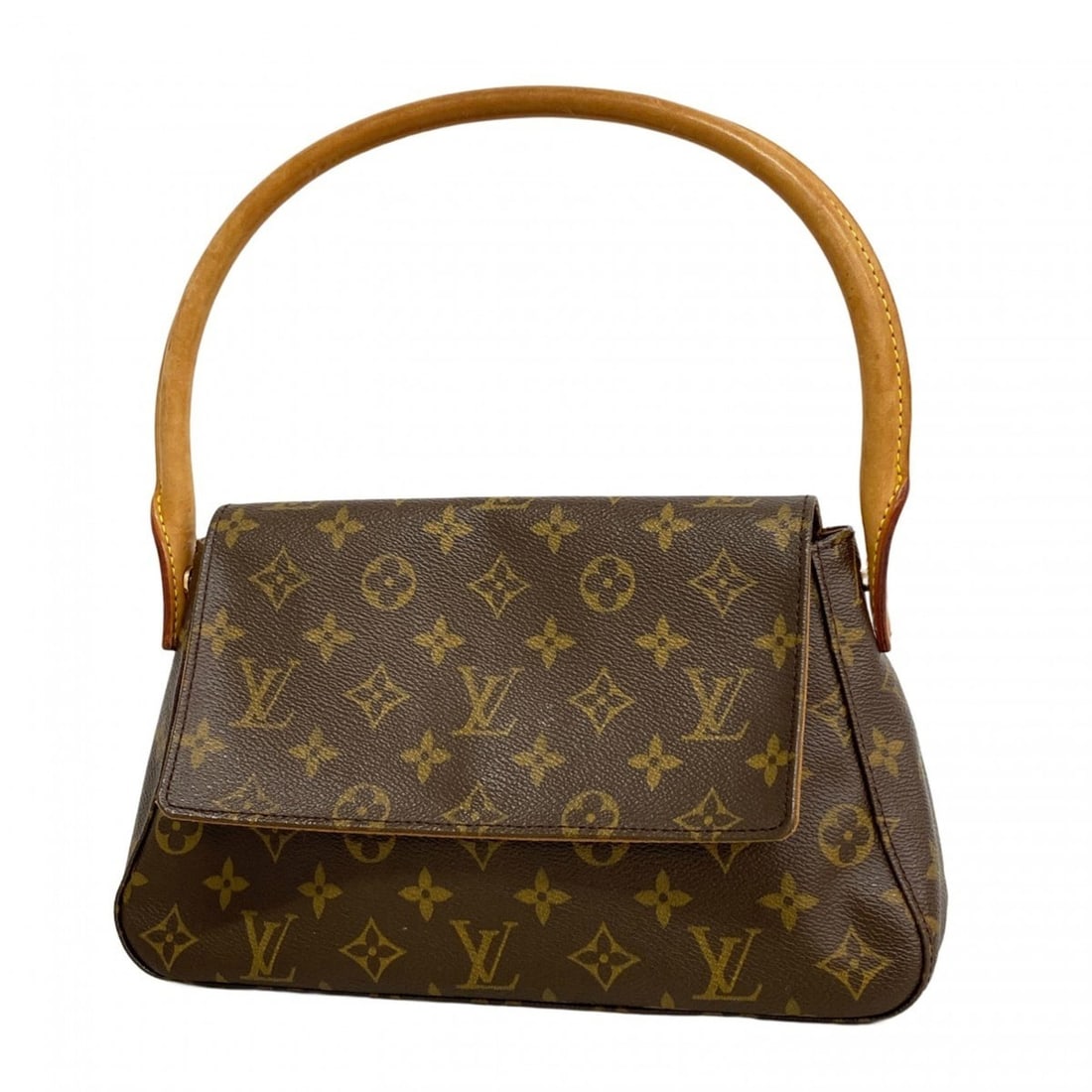Louis Vuitton Monogram Mini Looping Shoulder Bag M51147 Brown Women's: --- Catalog ---Category: SizeSize (HxWxD): 17.5cm x 28cm x 8.5cm / 6.88'' x 11.02'' x 3.34''Category: DesignType: Shoulder bagColor: BrownGender: WomenCategory: GeneralMPN: M51147Brand: Louis Vuitton-