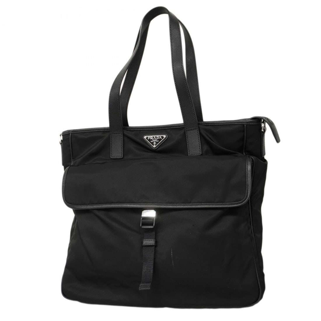 Prada tote bag nylon black for men and women (1 of 19)