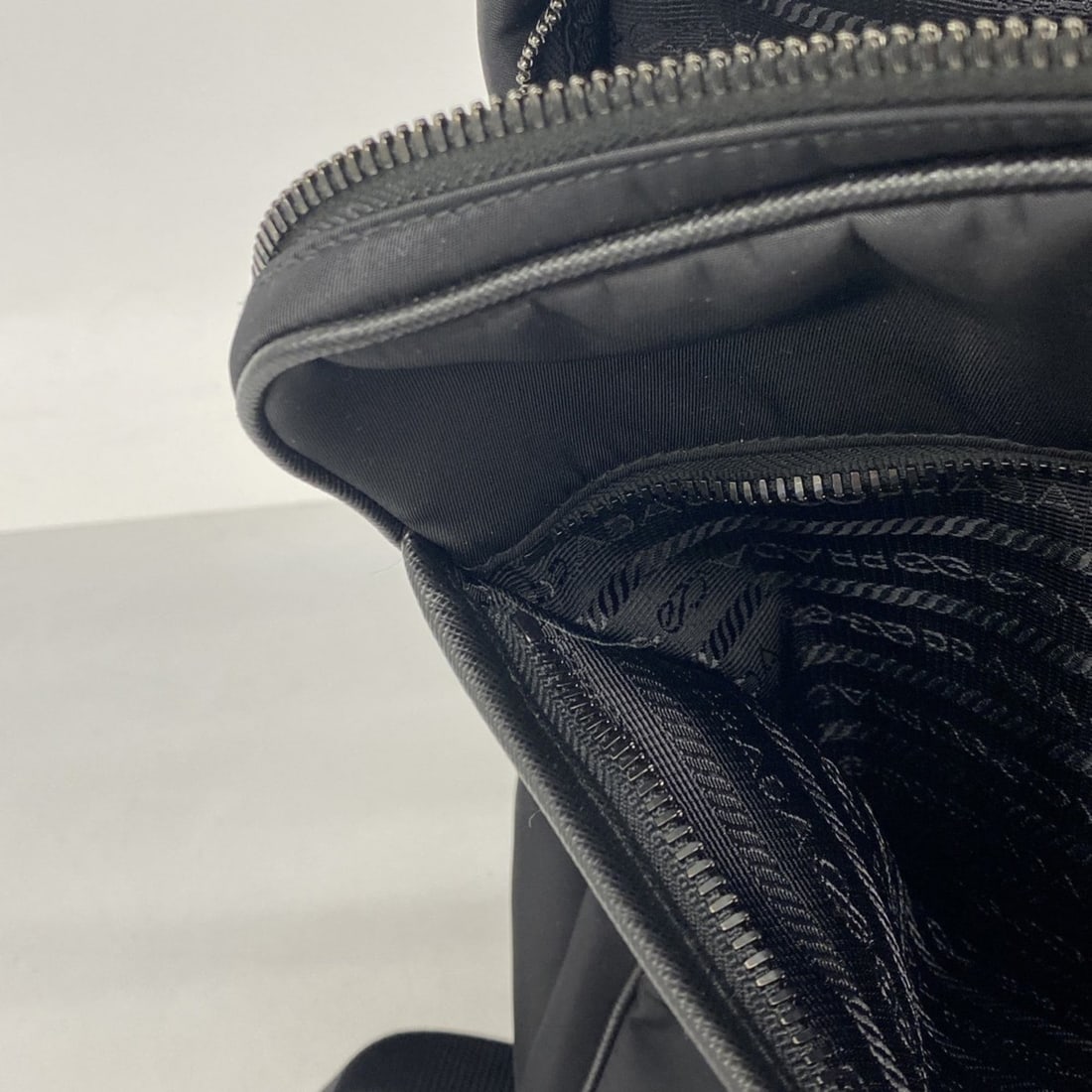 Prada Backpack/Daypack Nylon Black Men's - 7