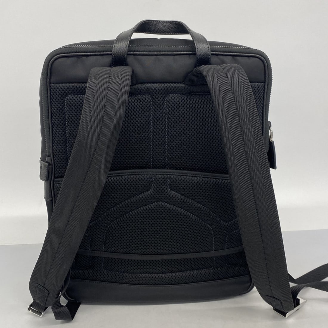 Prada Backpack/Daypack Nylon Black Men's - 9
