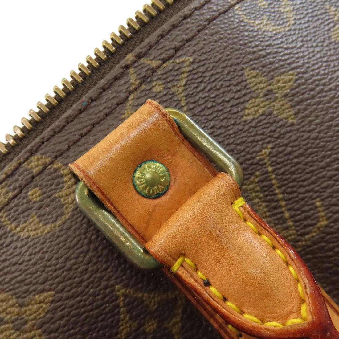 Hermes API II Choker Leather Bangle Brown - 19