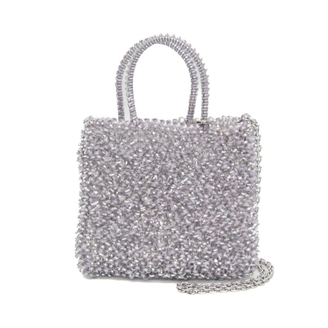 Anteprima STANDARD MINIATURA PB21F12045 Women's Wire Handbag,Shoulder Bag Light Purple: --- Catalog ---Category: SizeSize (HxWxD): 16cm x 18.5cm x 2cm / 6.29'' x 7.28'' x 0.78''Strap Length: 120cm / 47.24''Handle Length: 21cm / 8.26''Category: DesignType: Handbag, Shoulder bagColor: Ligh