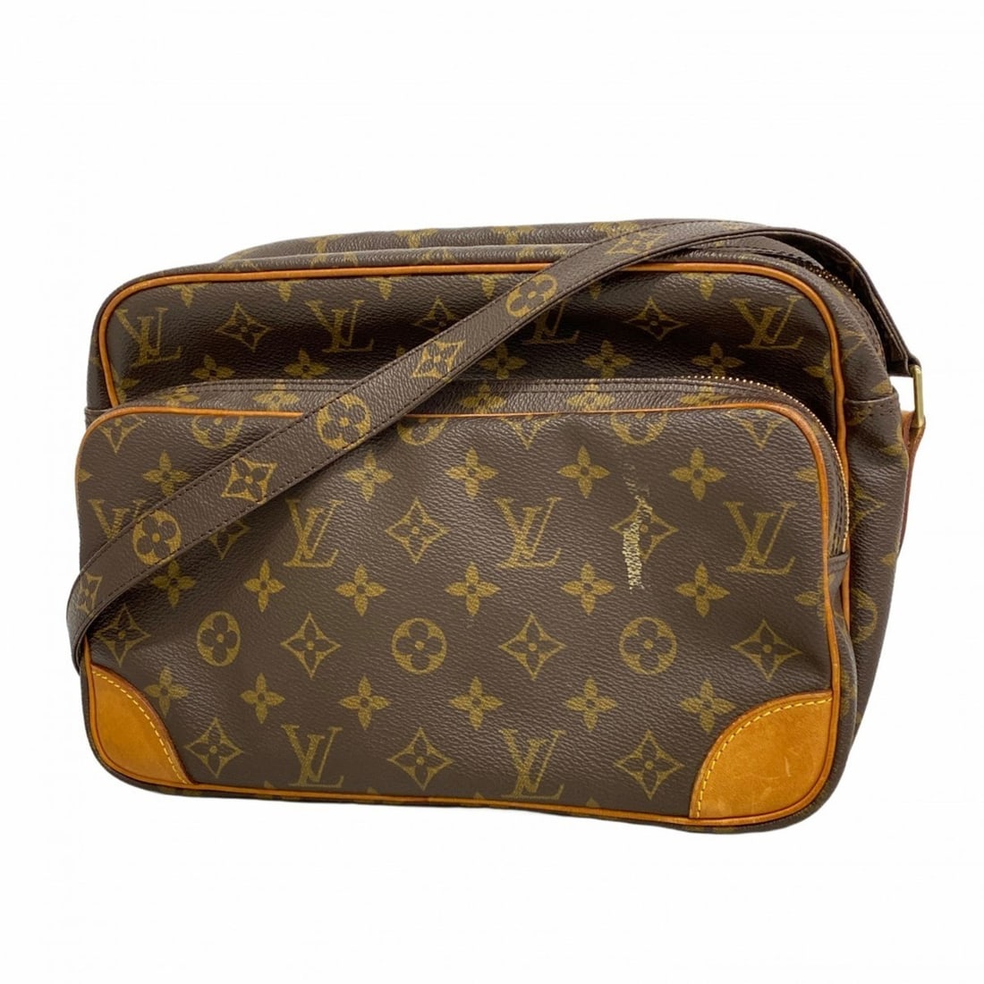 Louis Vuitton Monogram Nile Shoulder Bag M45244 Brown Women's P2405337 (1 of 13)