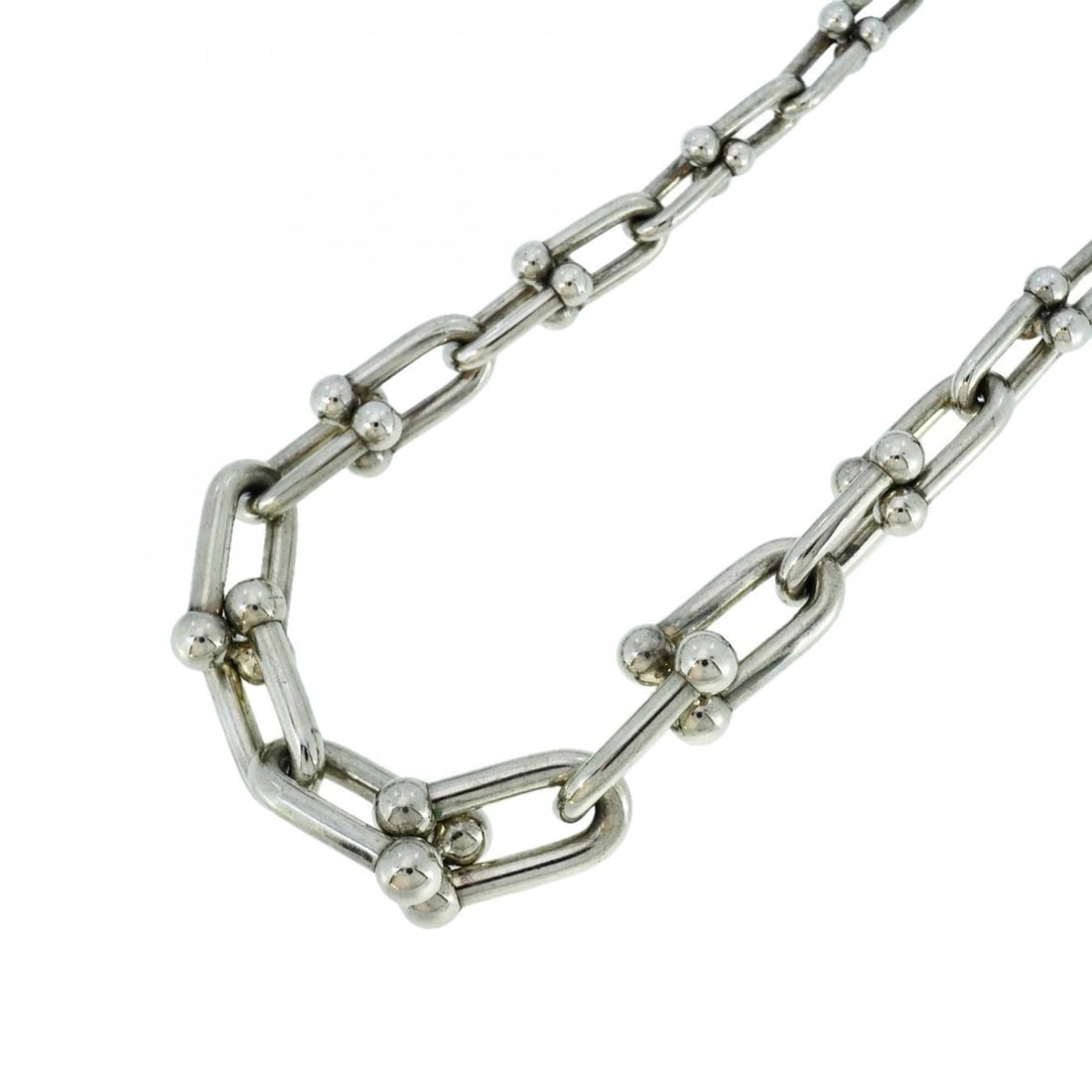 Tiffany Necklace Hardware Graduated Silver 925 Women's (1 of 6)