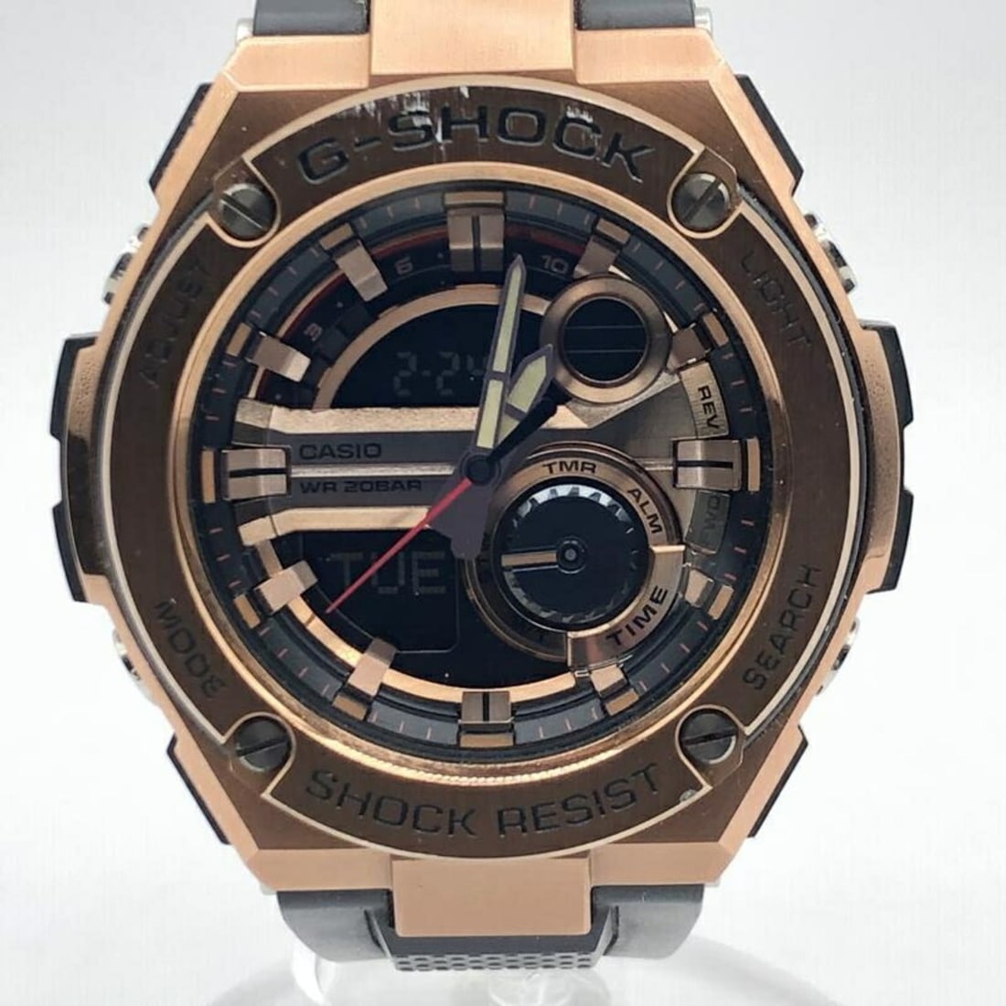 Casio G-SHOCK Watch GST-210B-4A: --- Catalog ---Category: SizeWrist Size: 24cm / 9.44''Case Diameter: 35mm / 1.38''Category: DesignType: WristwatchGender: MenCategory: GeneralBrand: Casio--- Item List ---Section: ConditionRanking: Ra