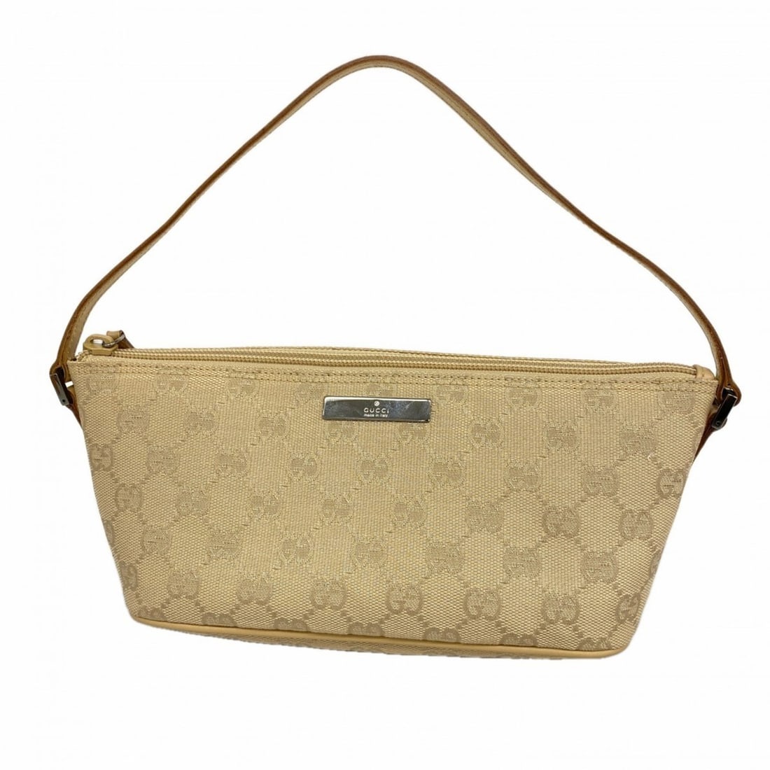 Gucci GG Canvas Handbag 07198 Beige Women's: --- Catalog ---Category: SizeSize (HxWxD): 11cm x 21cm x 9cm / 4.33'' x 8.26'' x 3.54''Category: DesignType: HandbagColor: BeigeGender: WomenMaterial: Canvas Category: GeneralMPN: 07198Brand: Gucci---