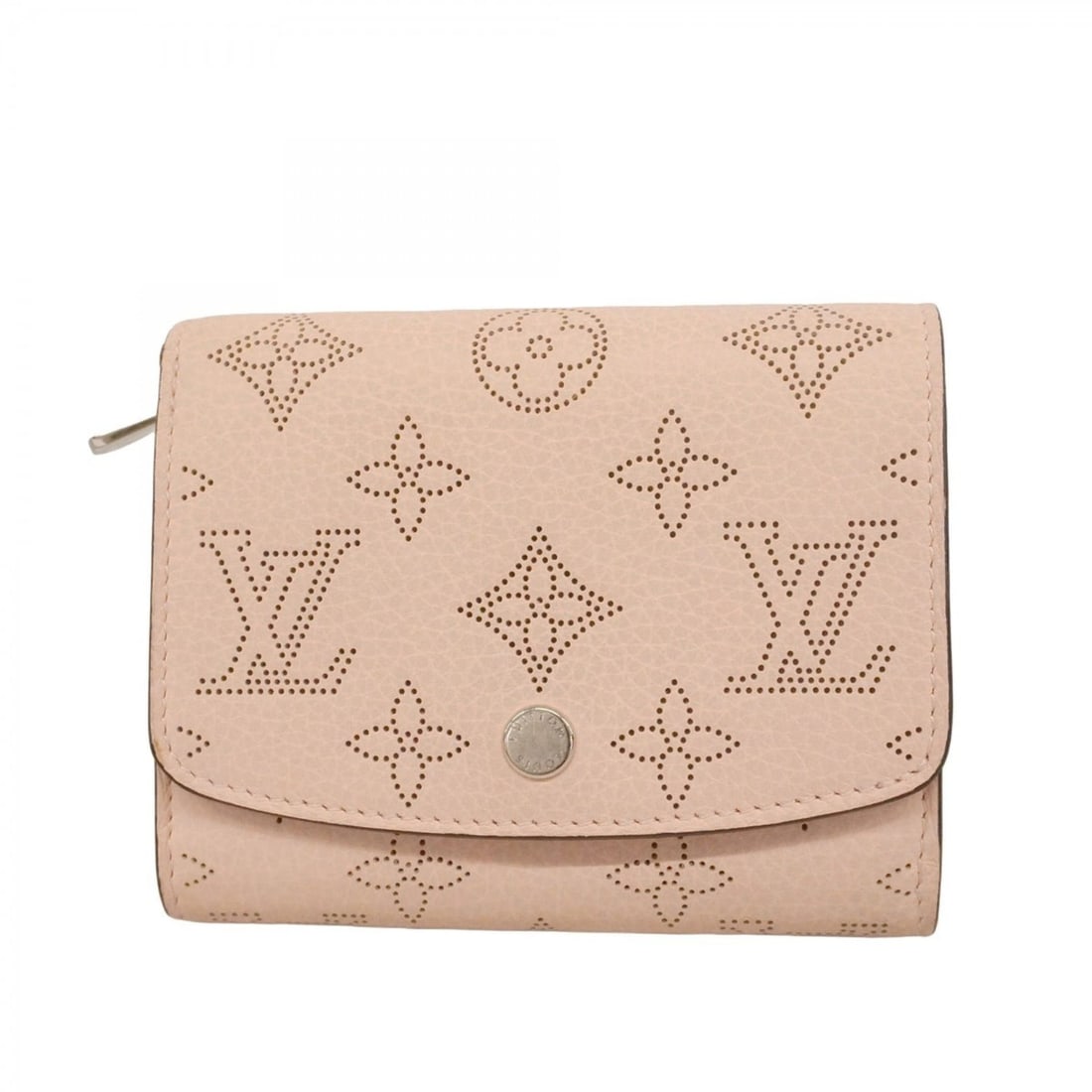 Louis Vuitton Mahina Portefeuille Iris Compact Wallet M62541 Magnolia Women's: --- Catalog ---Category: SizeSize (HxWxD): 10cm x 12cm x 2.5cm / 3.93'' x 4.72'' x 0.98''Category: DesignType: Wallet (bi-fold)Color: MagnoliaGender: WomenCategory: GeneralMPN: M62541Brand: Louis Vuit