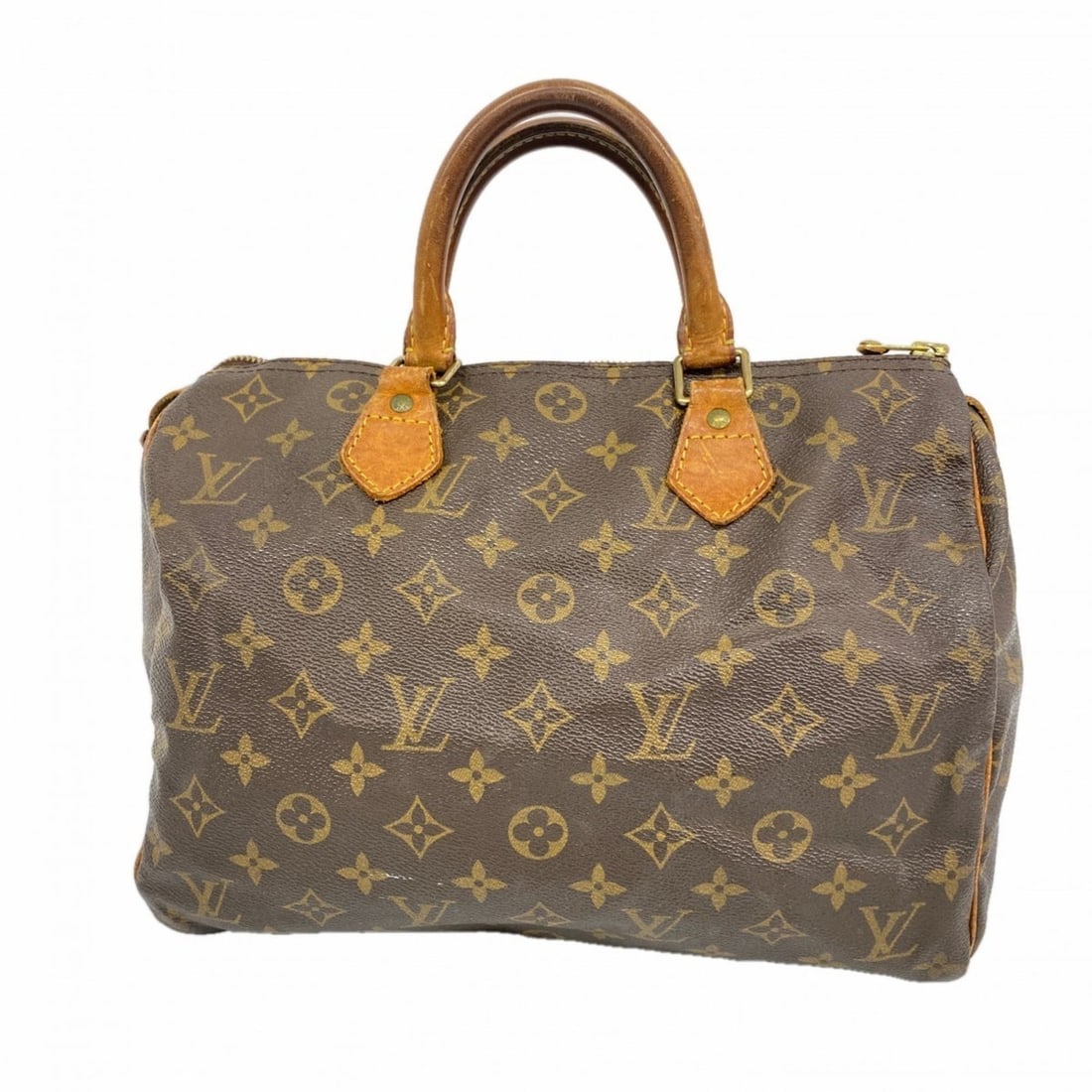 Louis Vuitton Monogram Speedy 30 Handbag M41108 Brown Women's (1 of 17)