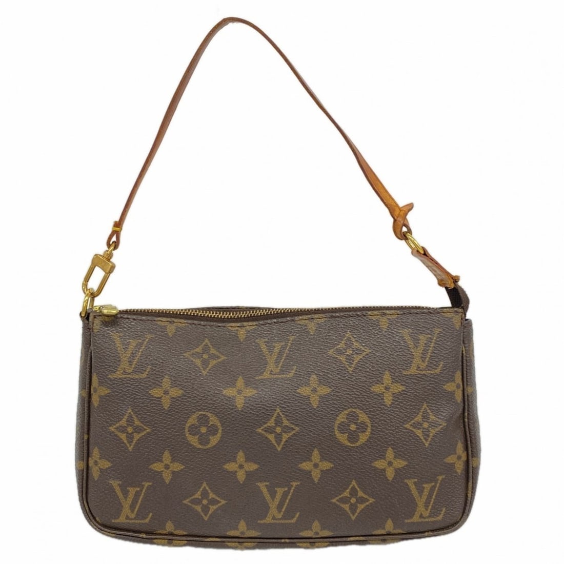 Louis Vuitton Monogram Pochette Accessoires M51980 Brown Women's Bag/Pouch (1 of 14)