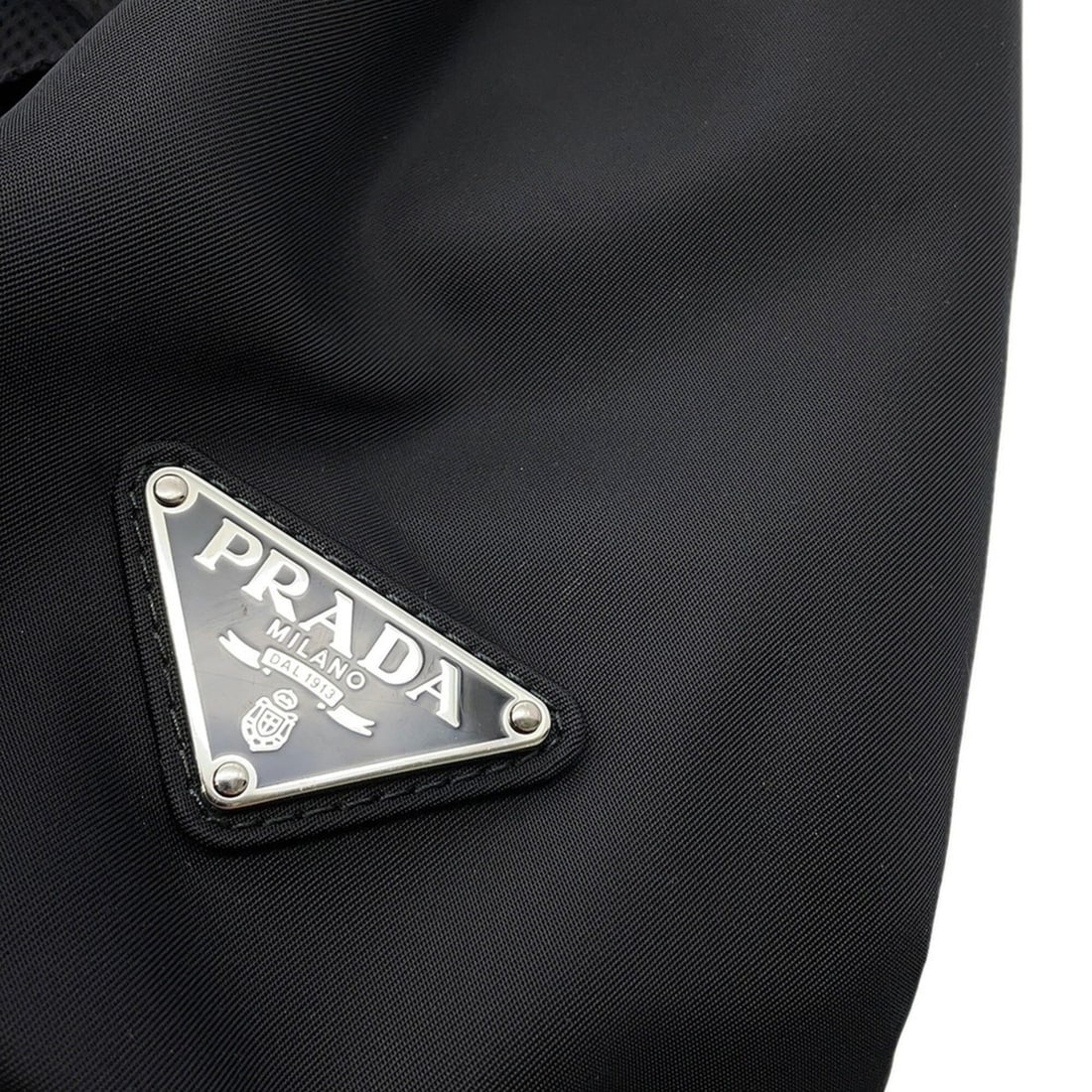 Prada Backpack Nylon 2VZ062 PRADA Handbag Black - 11