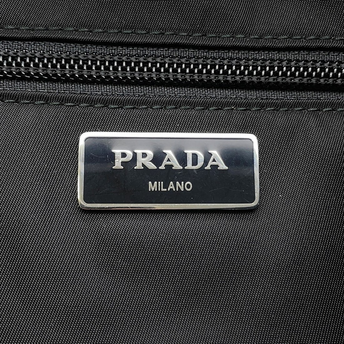 Prada Backpack Nylon 2VZ062 PRADA Handbag Black - 14