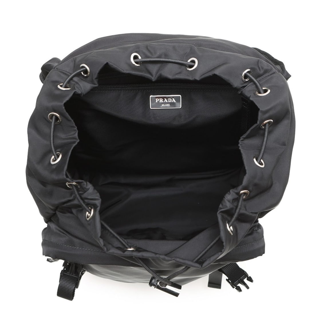 Prada Backpack Nylon 2VZ062 PRADA Handbag Black - 5