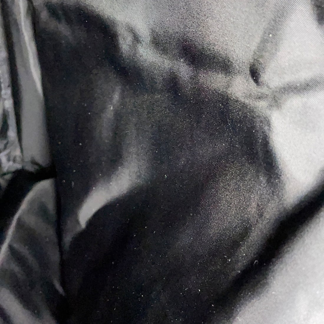 Prada Triangle Nylon Backpack, Black, Handbag, - 10