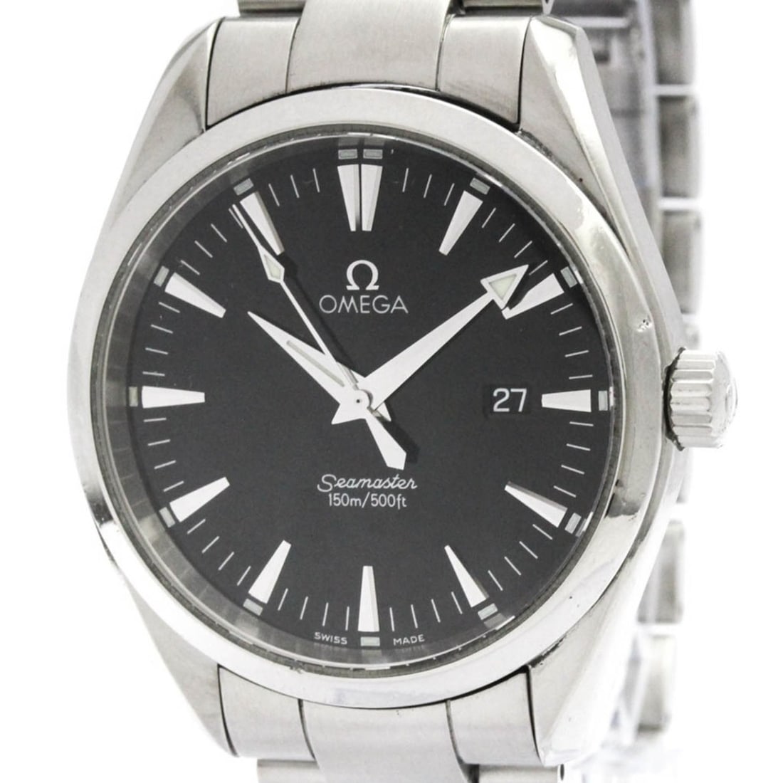 Omega Seamaster Quartz Stainless Steel Men's Sport 2517.50: --- Catalog ---Category: SizeCase Diameter: 39mm / 1.54''Category: DesignType: WristwatchStyle: SportGender: MenColor (Dial): BlackMaterial (Band): Stainless steelMaterial (Case): Stainless steelCateg