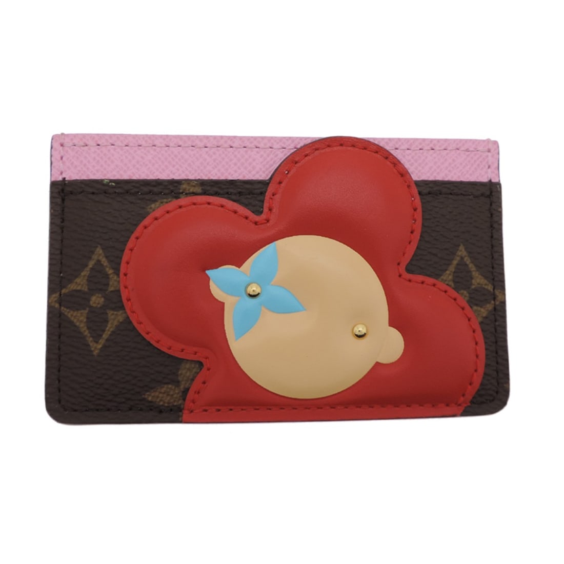 Louis Vuitton Vivienne Porte Carte Sample Women's Business Card Case M82730 (Discontinued) Monogram: --- Catalog ---Category: DesignType: Card caseColor: Brown, Pink, Red colorGender: WomenMaterial: Monogram Category: GeneralMPN: M82730Brand: Louis VuittonCountry of Origin: FranceCategory: Physical P