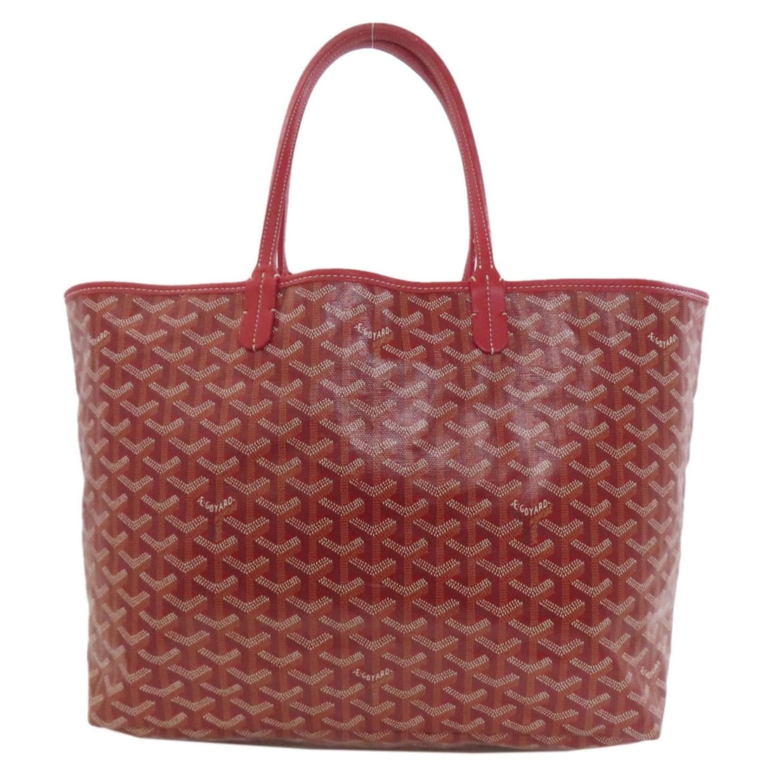 Goyard Saint Louis PM Tote Bag in Coated Canvas for Women: --- Catalog ---Category: SizeSize (HxWxD): 27cm x 47cm x 14cm / 10.62'' x 18.5'' x 5.51''Category: DesignType: Tote bagColor: Red colorGender: WomenMaterial: Coated canvas Category: GeneralBrand: Goya