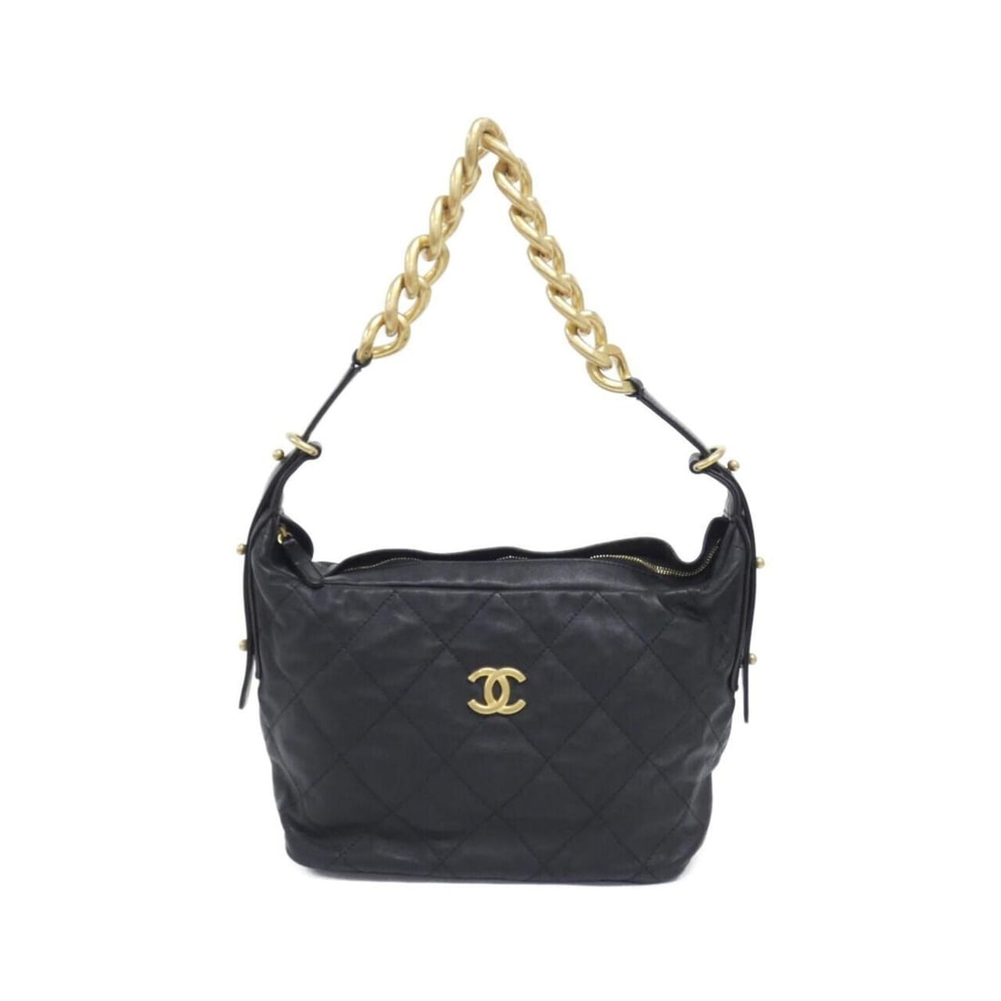 Chanel AS2910 Shoulder Bag: --- Catalog ---Category: SizeSize (HxWxD): 17cm x 28cm x 8.5cm / 6.69'' x 11.02'' x 3.34''Category: DesignType: Shoulder bagColor: BlackGender: WomenMaterial: Leather Leather/Fur Type:
