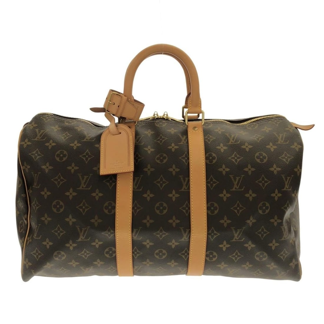 Louis Vuitton Monogram Keepall 45cm Boston Bag M41428: --- Catalog ---Category: SizeSize (HxWxD): 26cm x 46cm x 20cm / 10.23'' x 18.11'' x 7.87''Category: DesignType: Boston bagColor: BrownGender: WomenMaterial: Coated canvas Category: GeneralMPN: