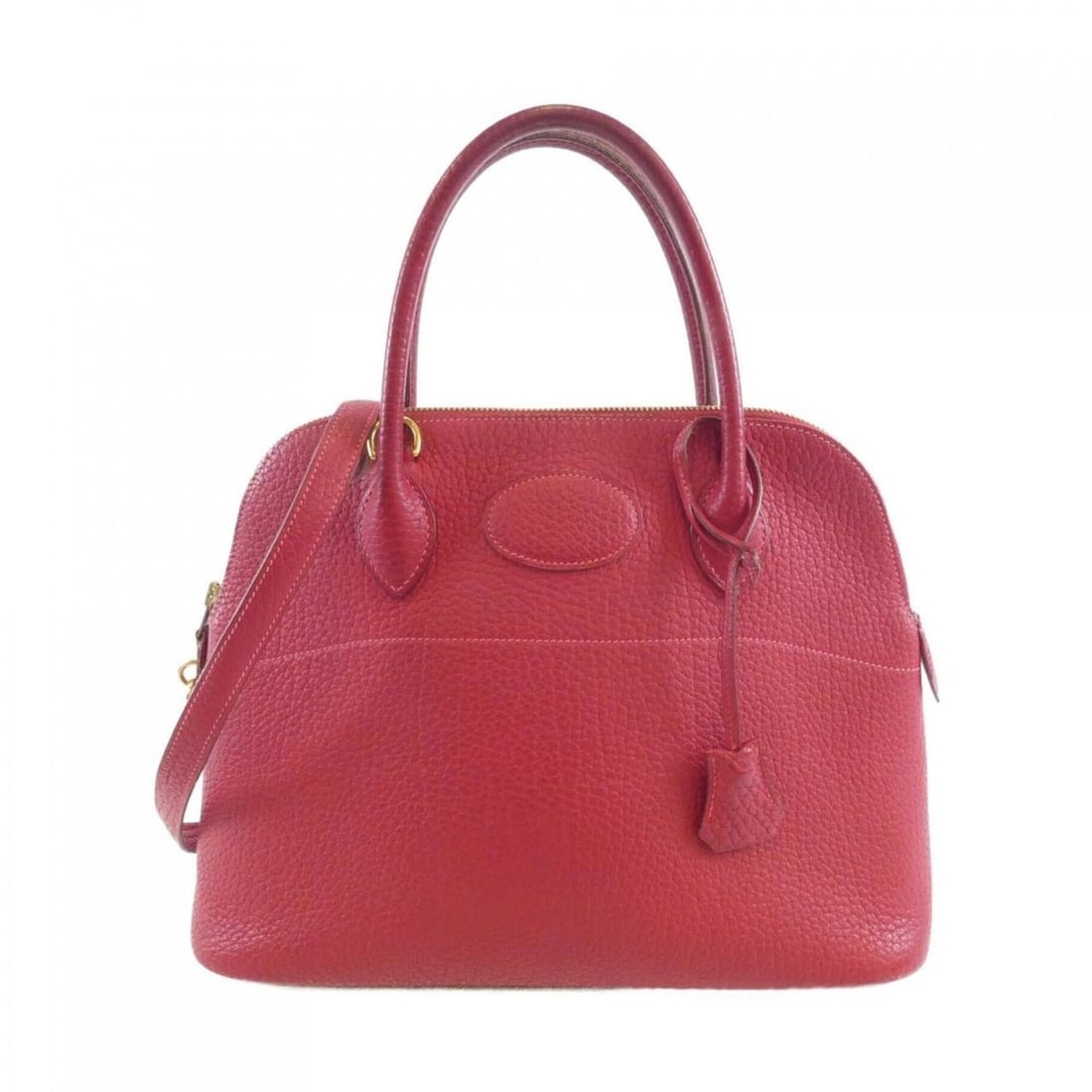 Hermes Hermès Bolide 31cm 023350CC Handbag: --- Catalog ---Category: SizeSize (HxWxD): 23cm x 31cm x 12cm / 9.05'' x 12.2'' x 4.72''Category: DesignType: HandbagColor: Red color, Rouge vifGender: WomenMaterial: Fjord leather Category: