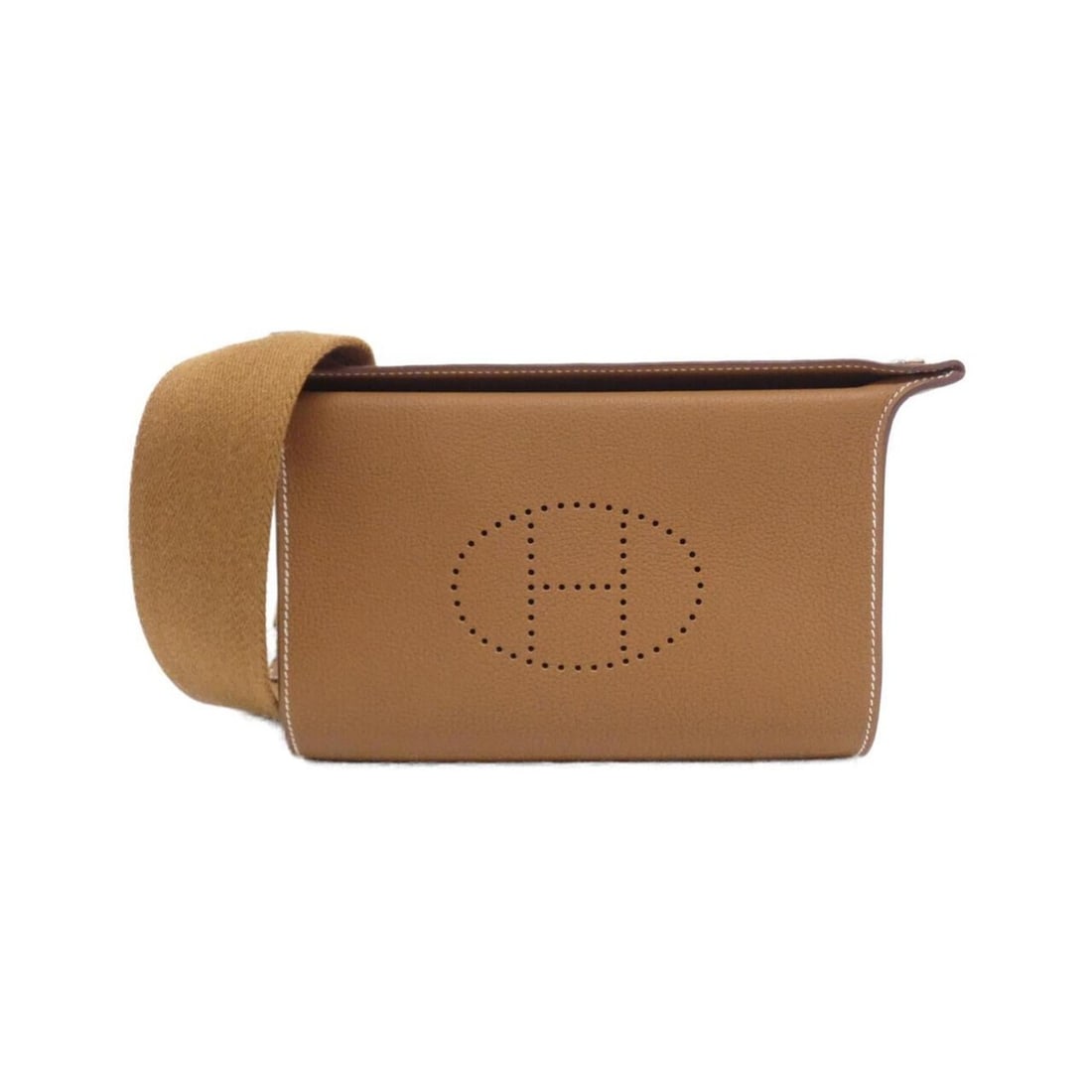 Hermes Hermès Vid Poche 084283CK Shoulder Bag: --- Catalog ---Category: SizeSize (HxWxD): 15cm x 21cm x 4cm / 5.9'' x 8.26'' x 1.57''Category: DesignType: Shoulder bagColor: Beige brownGender: Women,MenMaterial: Togo leather Category: GeneralMPN: