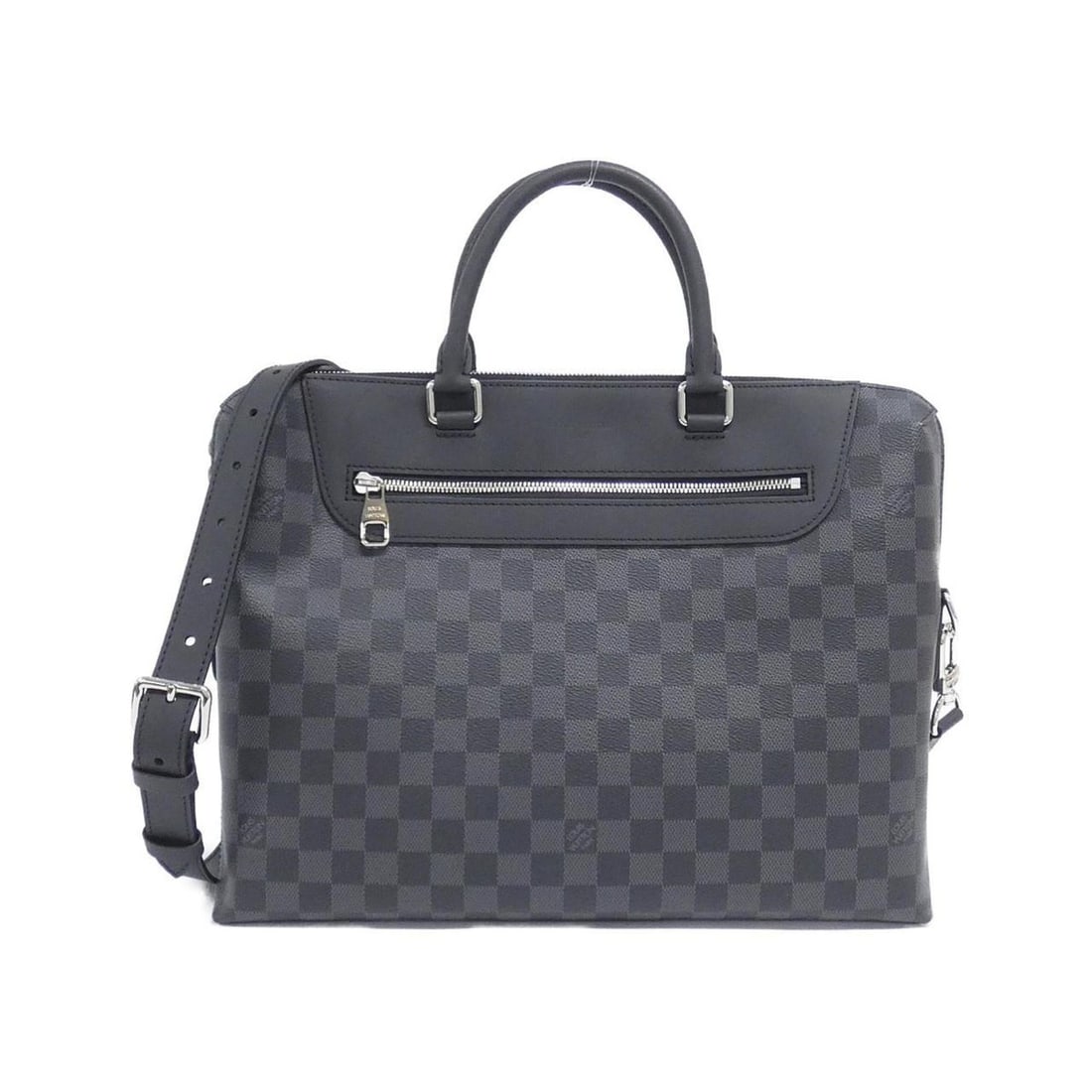 Louis Vuitton Damier Graphite Porte-Document Jour N48260 Handbag: --- Catalog ---Category: SizeSize (HxWxD): 28cm x 37cm x 6cm / 11.02'' x 14.56'' x 2.36''Category: DesignType: HandbagColor: Dark gray, GraphiteGender: MenMaterial: Coated canvas Category:
