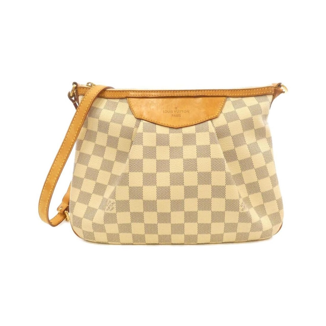 Louis Vuitton Damier Azur Siracusa PM N41113 Shoulder Bag: --- Catalog ---Category: SizeSize (HxWxD): 22cm x 30cm x 9cm / 8.66'' x 11.81'' x 3.54''Category: DesignType: Shoulder bagColor: Azur, WhiteGender: WomenMaterial: Coated canvas Category: GeneralMPN: