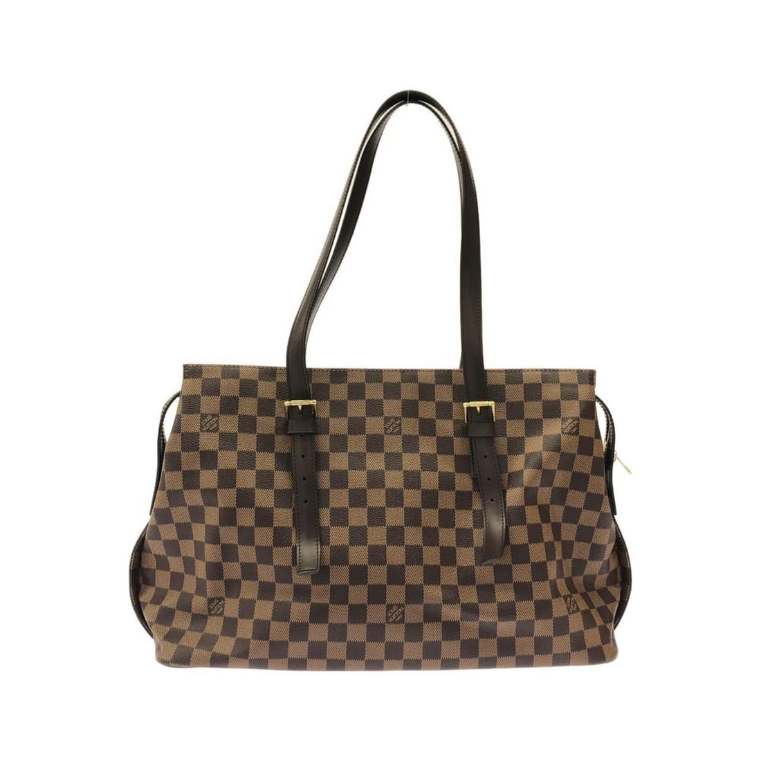 Louis Vuitton Damier Chelsea N51119 Shoulder Bag: --- Catalog ---Category: SizeSize (HxWxD): 27.5cm x 40.5cm x 14cm / 10.82'' x 15.94'' x 5.51''Category: DesignType: Shoulder bagColor: BrownGender: WomenMaterial: Coated canvas Category: GeneralMPN: