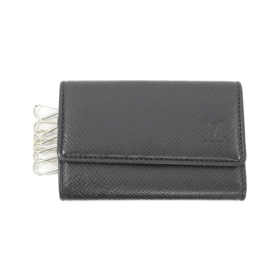Louis Vuitton Taiga Multicle M30500 Key Case: --- Catalog ---Category: DesignType: KeycaseColor: BlackGender: MenMaterial: Leather Leather/Fur Type: CalfskinCategory: GeneralMPN: M30500Brand: Louis VuittonCategory: Physical PropertiesSize (HxWxD)