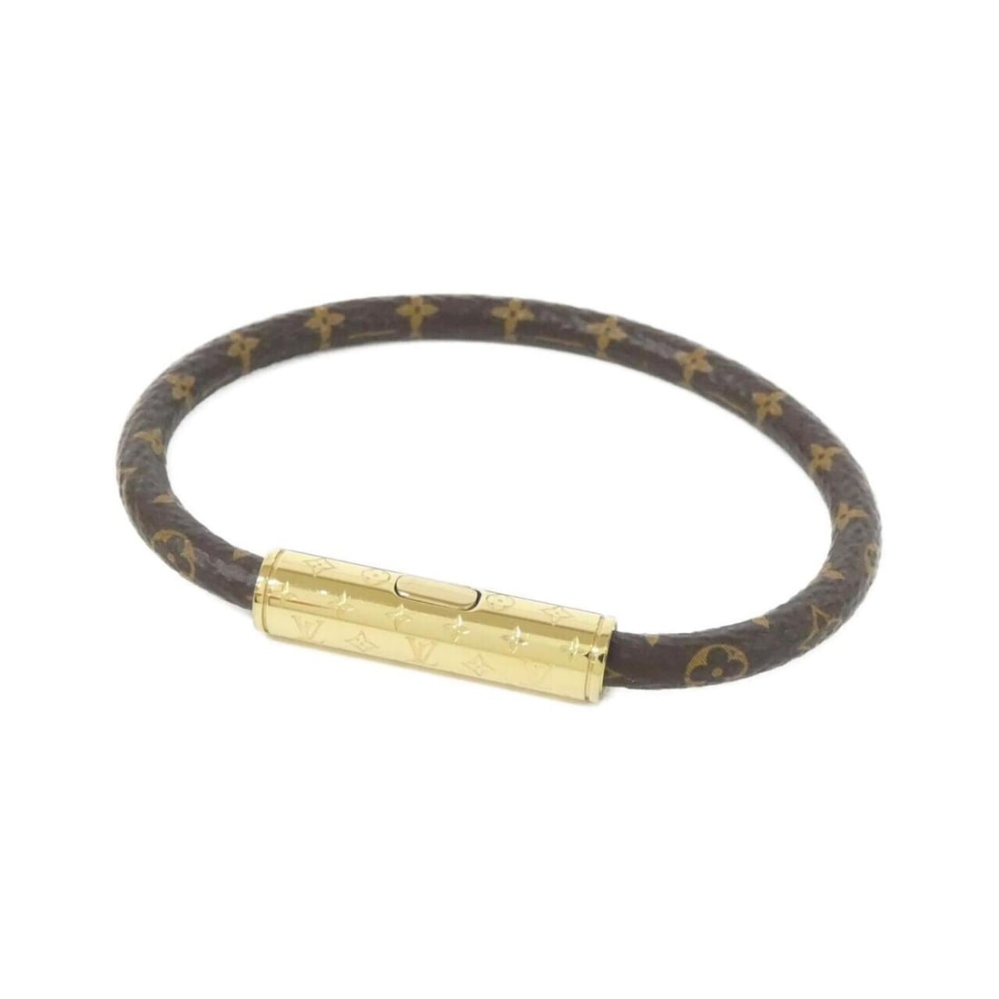 Louis Vuitton Monogram Bracelet LV Confidential M8274E (1 of 5)