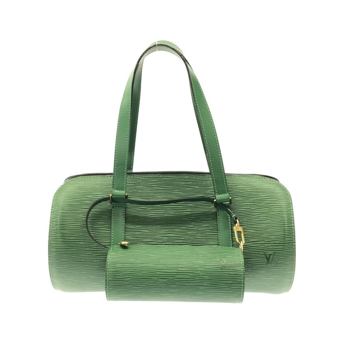 Louis Vuitton Epi Soufflot M52224 Handbag: --- Catalog ---Category: SizeSize (HxWxD): 16cm x 30.5cm x 15cm / 6.29'' x 12'' x 5.9''Category: DesignType: HandbagColor: GreenGender: Women,MenMaterial: Leather Leather/Fur Type: CalfskinCategory: