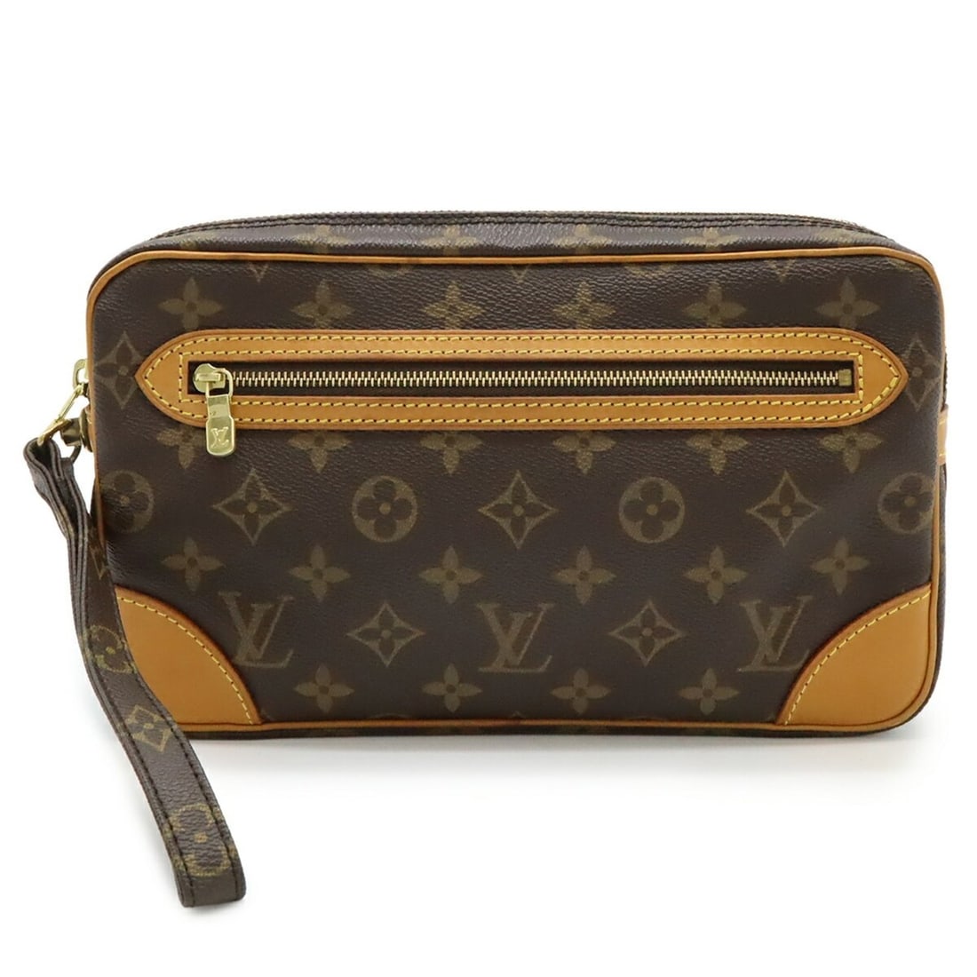 LOUIS VUITTON Monogram Marly Dragonne Second Bag, Handbag, Clutch Men's M51825 (1 of 10)