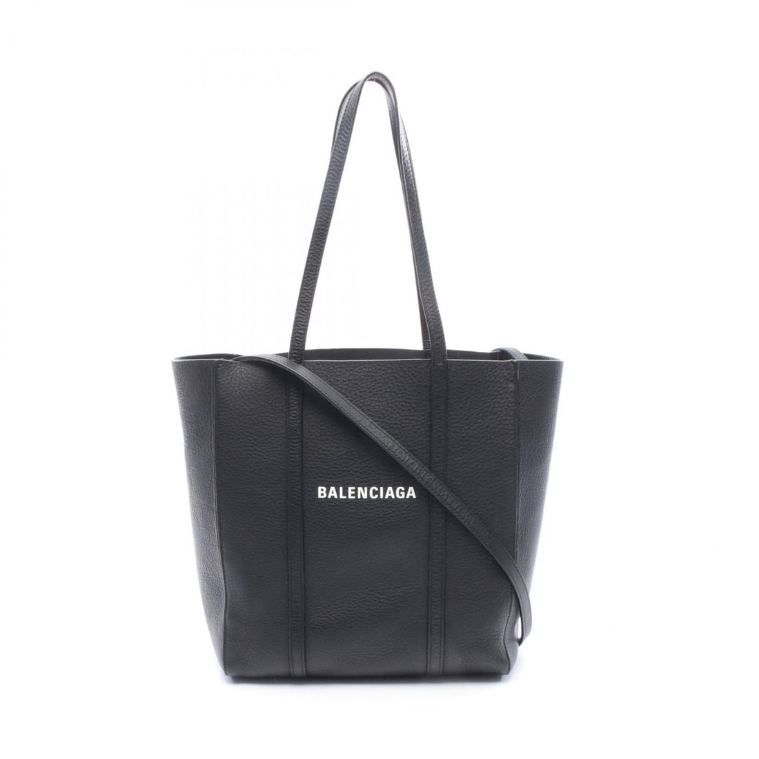 Balenciaga Everyday Tote XS, a leather handbag in black, for women, model 551810. (1 of 6)