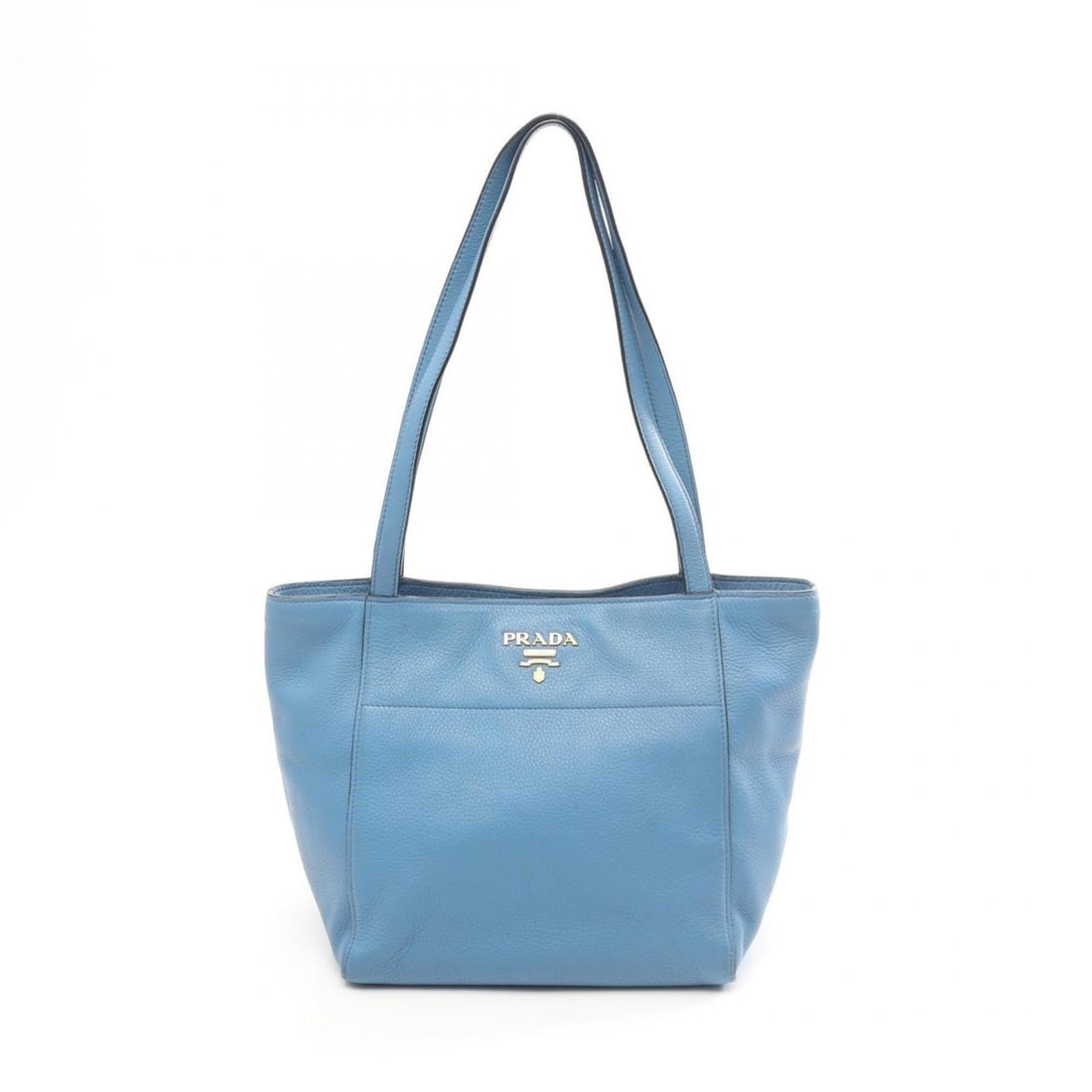 Prada VITELLO PHENIX Tote Bag, Leather, Women's, Blue, 1BG157: --- Catalog ---Category: SizeSize (HxWxD): 21cm x 21.5cm x 16cm / 8.26'' x 8.46'' x 6.29''Category: DesignType: Handbag, Tote bagColor: BlueGender: WomenMaterial: Leather Category: GeneralMPN: 1BG157B