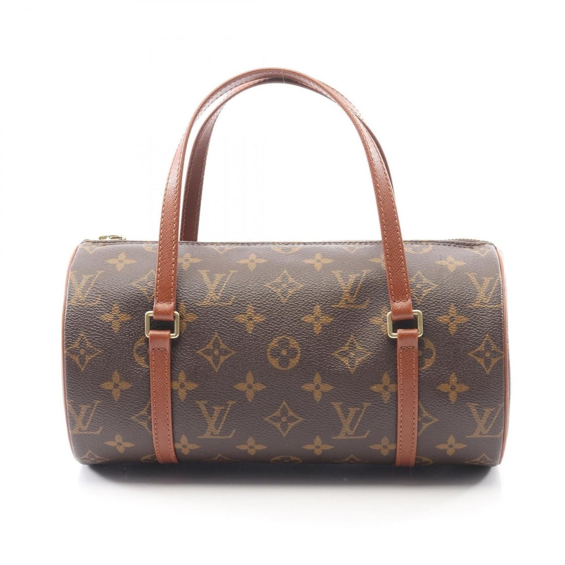 Louis Vuitton Papillon 26 Old Model Handbag, Coated Canvas and Leather, Monogram, Women's, Brown, (1 of 10)