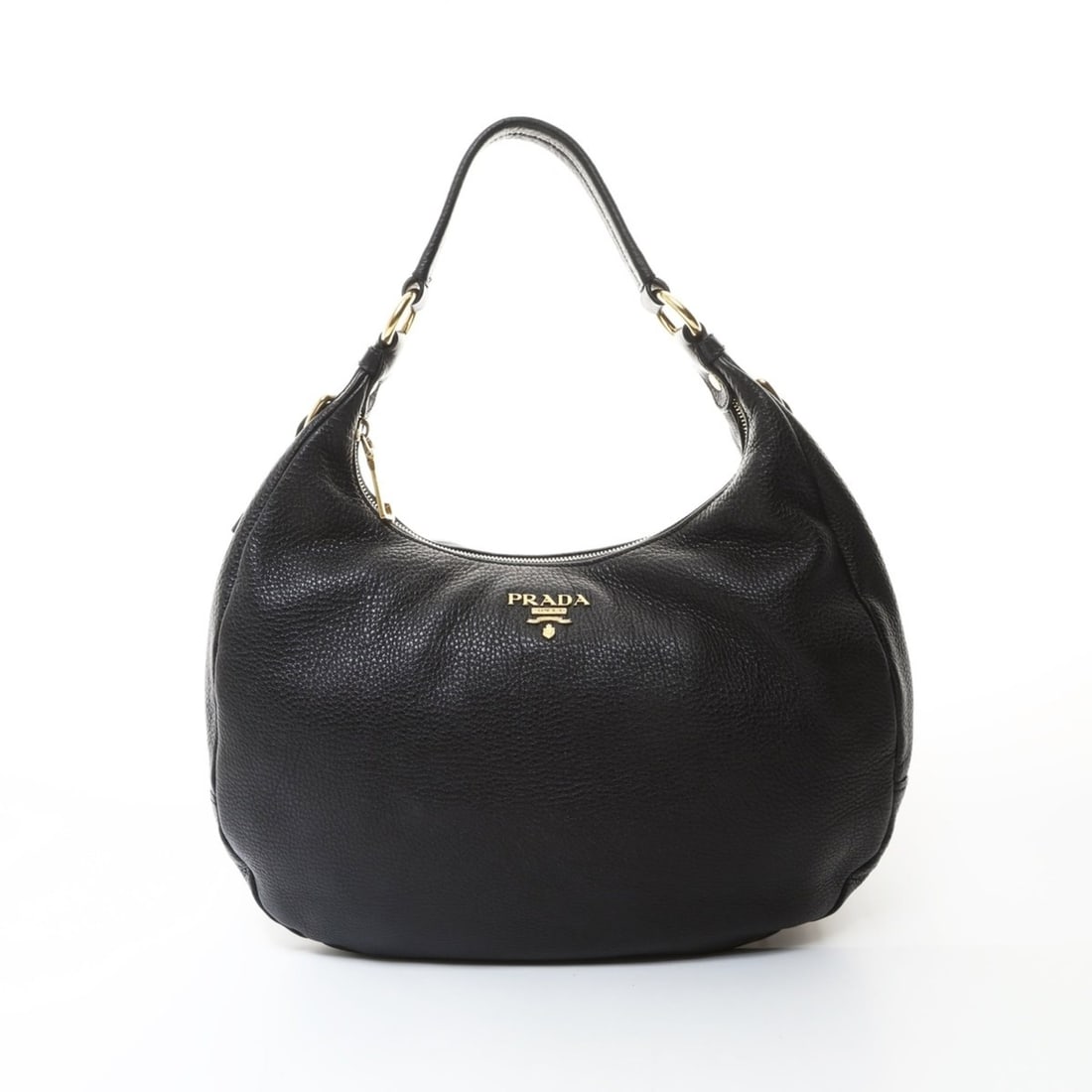 Prada Leather Shoulder Bag Black WS26602: --- Catalog ---Category: SizeSize (HxWxD): 25cm x 35cm x 14.5cm / 9.84'' x 13.77'' x 5.7''Strap Length: 40cm / 15.74''Category: DesignType: Shoulder bagColor: BlackGender: WomenMaterial: Leather Categ