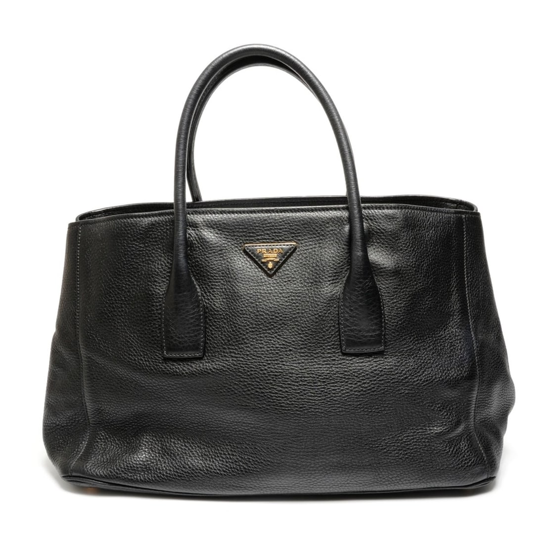 Prada Vitello Dino Leather Tote Bag, Black, WS27132 (1 of 14)