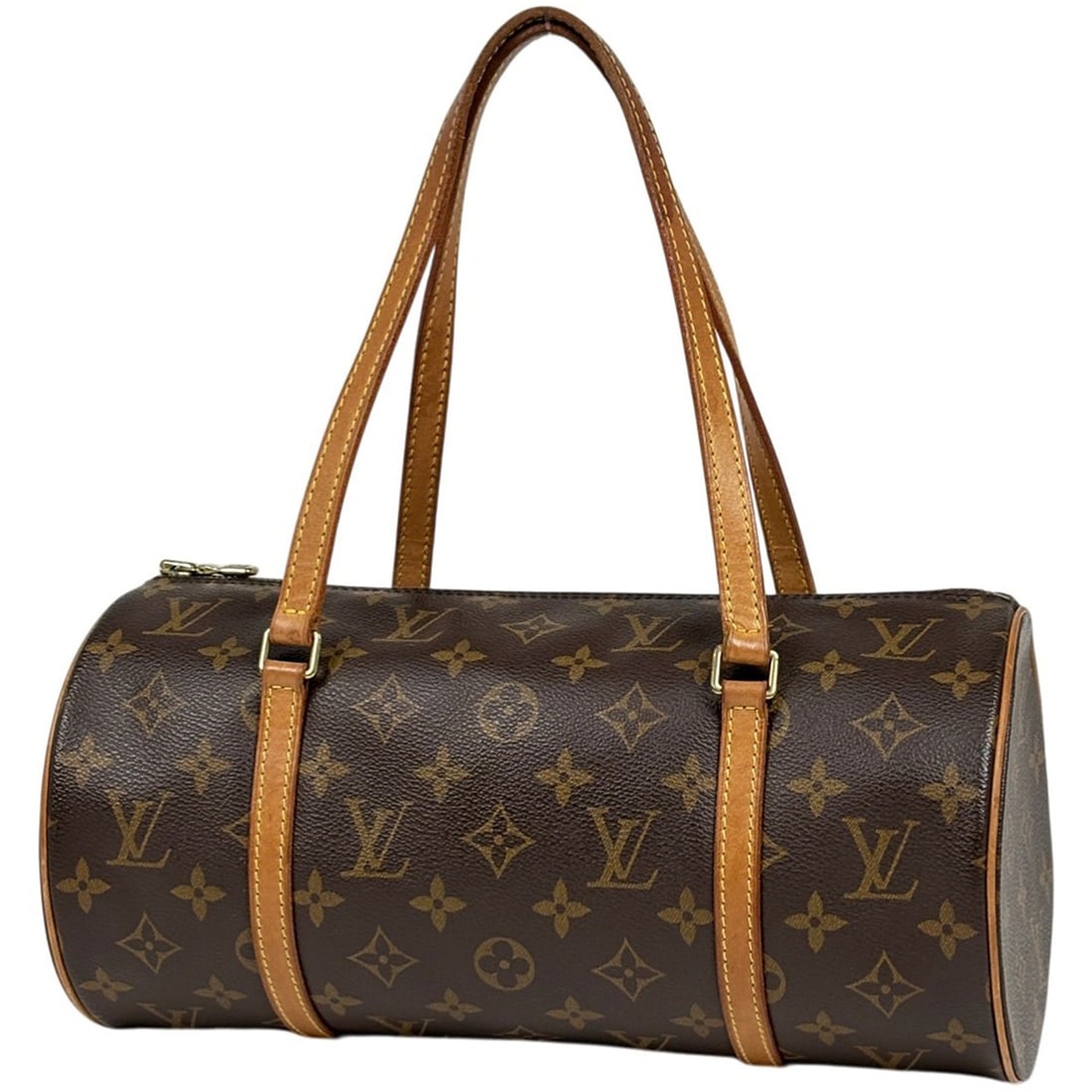 Louis Vuitton Papillon 30 Barrel Bag, Old Style, Monogram Brown, M51385, Women's: --- Catalog ---Category: SizeSize (HxWxD): 15cm x 30cm x 15cm / 5.9'' x 11.81'' x 5.9''Category: DesignType: HandbagColor: BrownGender: WomenMaterial: Monogram Category: GeneralBrand: Louis Vuitton---